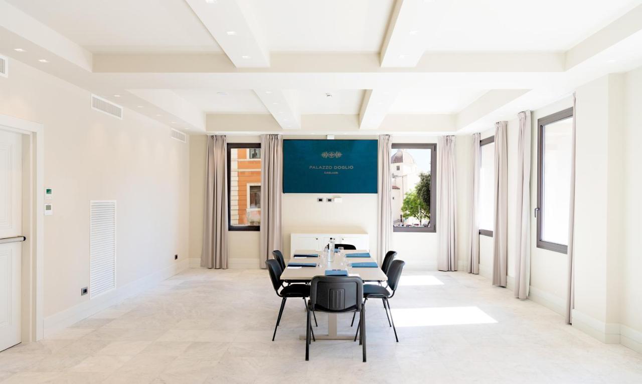 Palazzo Doglio Hotel Cagliari Luaran gambar The boardroom at the European University Barcelona