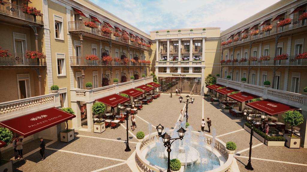 Palazzo Doglio Hotel Cagliari Luaran gambar The Village Square