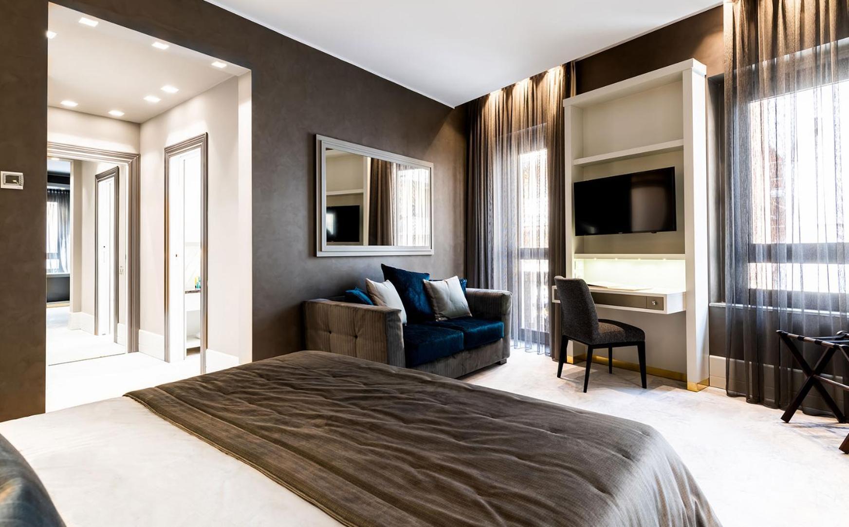Palazzo Doglio Hotel Cagliari Luaran gambar A room at the hotel