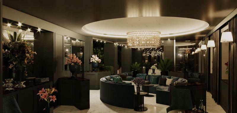 Palazzo Doglio Hotel Cagliari Luaran gambar The lobby of the hotel